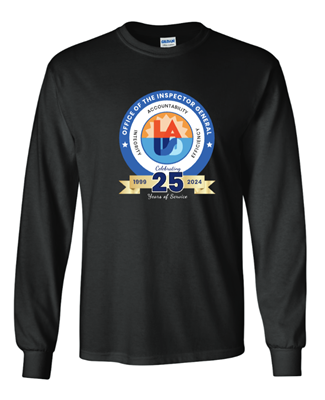 Long Sleeve T-Shirt Large Logo 25 Years