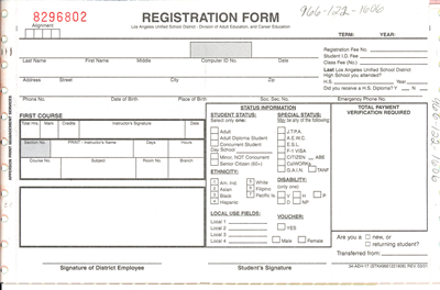 FORM 34-AEH-17 REGSTRTN FORM ADULT EDU